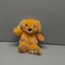 BEREST Baby Cry Sensor Sleepy Dog Sleep Soother Sleeping Aid White Noise Infant Stuffed Animal Puppy Dog Toy, Nursery Decor with Night Light, Moms Heartbeat 9 Sounds Therapy for Toddler Crib (Yellow)