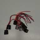 HiSport Injector PnP Adaptors Plugs Compatible with LQ4 LQ9 4.8 5.3 6.0 Injectors into LS1 LT1 EV1 wiring Harness Connectors 8Pcs Replace 17113553 25317628