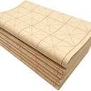 MEGREZ Chinese Calligraphy Practice Sumi Paper, Maobian Xuan Paper for Students Beginners Practice Writing 6cm x 60 Grids/Sheet, 70 Sheets/Pack, 13.5 x 25.6 inches(39 x 69cm)