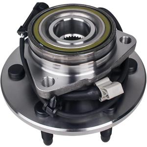 PAROD 515036 4WD/AWD Front Wheel Hub Bearing Assembly Compatible with Cadillac Escalade, Chevy Silverado, Avalanche 1500, Express, Tahoe, Suburban, GMC Savana, Yukon, Sierra 6Lugs W/ABS
