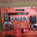 HFS(R Ratchet Pipe Threader Kit Ratcheting Pipe Threading Tool Set (7 dies 3/8", 1/2", 3/4",1", 1-1/4", 1-1/2", and 2")