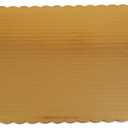 Southern Champion Tray 1665 Sturdy Corrugated Double Wall Cake Pad, Half Sheet, Gold Metallic, Greaseproof, 19" Length x 14" Width (Case of 25)