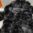 Lisa Colly Women's Winter Plus Size Parka Overcoat Long Sleeve Faux Fur Coat Jacket with Big Hooded (Black, Small)