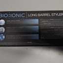 Bio Ionic Long Barrel Curling Iron with Moisture Heat Technology & NanoIonic MX Versatile Curling Wand - Size: 1 Inch (Classic Curls)