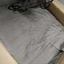 10x12 Gazebo Curtains with PVC Windows, 4 Privacy Side Panels, Brown
