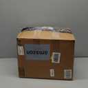 Artoid Mode Grey Snowman Deer Tree Christmas Area Rug, Winter Home Decor Low-Profile Washable Area Rugs for Entryway Bedroom Living Room Laundry Room Indoor 5x7 Feet