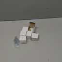 Crystal Cabinet Knobs 6 Pcs, Crystal Knobs for Dresser Gold Cabinet Pulls Drawer Knob Furniture Dresser Knob, 1.36" Diameter Glass Drawer Handles (Flower Bud, Brushed Gold)