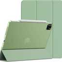 JETech Case ONLY for iPad Pro 11-Inch, 2022/2021/2020/2018 Model, Compatible with Pencil, Cover Auto Wake/Sleep (Matcha Green)