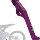 JFG RACING Kickstand for Surron Light Bee,CNC Foot Pegs Kick Stand for Electric Dirt Bike Surron Light Bee X and S/Talaria Sting/X160/X260-Purple