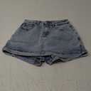 Womens Mid-High Waisted Ripped Denim Jean Shorts Cutoff Stretchy Summer Hot Short Pants S