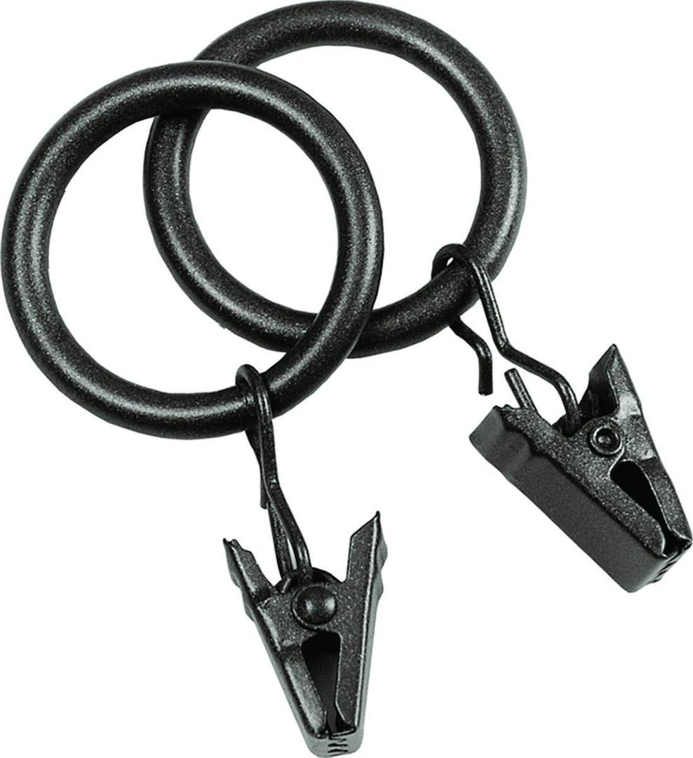 Kenney Manufacturing Company KN75000 3/4" Black Clip Ring 14 Count5