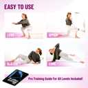 Latex Mini Resistance Bands Sets for Trainers, Bootcamp, Gym for Men and Women in Fun Colors - Ebook, Videos and Workout Chart Included by Iron Core Fitness (#4 Electric Rose, 10 x Medium)