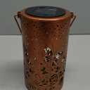 Butterfly Solar Lanterns Outdoor Hanging, Hollowed-Out Metal Waterproof LED Garden Decor Light for Patio Yard Pathway Lawn Front Porch, Christmas Thanksgiving Birthday Gifts for Women Mom Grandma