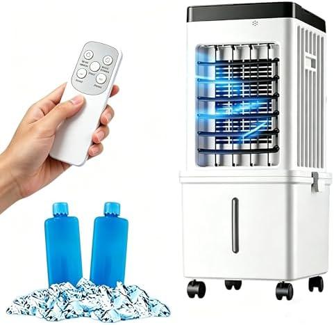 Portable Air Conditioner, 3-IN-1 Evaporative Swamp Air Cooler 8L