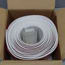 Duzzy Flexible Baseboard Molding Trim, 6 Inch(W) x 20 Feet(L) Peel and Stick Rubber Wall Trim Molding, Self-Adhesive Vinyl Wall Base Cove Base for Floor (Beige)