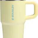 STANLEY Quencher ProTour Flip Straw Tumbler with Leakproof Lid | Built-In Straw & Handle | Cupholder Compatible for Travel | Insulated Stainless Steel Cup | BPA-Free (20 Ounces, Pomelo)