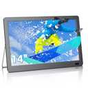 Erasiny 14 Inch Portable TV, Small 1080P Television with Speakers, ATSC Tuner with Antenna, HDMI/USB/AV Inputs, Battery Powered TV for Camping, Car, RV, Travel, Home