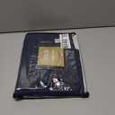 ELEGANT LIFE HOME 100% Cotton Washed Yarn Dyed Denim Euro Sham Cover 26'' x 26'' Throw Pillow Cover (1 pc, Dark Blue)