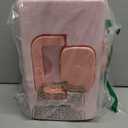 SEAHOME Hair Accessories Organizer for Girls Headbands, Clips, Ties Baby Girl Supplies, Lockable Three-layer Folding Craft Organizers and Storage Plastic Jewelry Box, 11.4x6.3x6.3 In