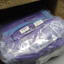 Windyun Reusable Grocery Bags Large Non Woven Shopping Bags with Handle Foldable Portable Tote Carryall Bulk 11.8x6x13.8 Inch