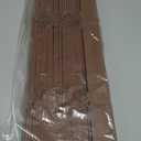 DEZ FURNISHINGS Cordless 2" Faux Wood Blind, 26.5" W x 60" H, Dark Oak