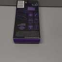 Orzly Carrying case for Nintendo Switch OLED and Switch Console - Purple Protective Hard Portable Travel case Shell Pouch for Nintendo Switch Console & Accessories