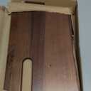 TESLYAR Wood Phone Docking Station Ash Key Holder Wallet Stand Watch Organizer Men Husband Wife Anniversary Dad Birthday Nightstand Purse Father Graduation Male Idea Gadgets (Beige)