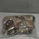 Womens Camo Cargo High Waist Pants Camouflage Military Elastic Trousers with Pockets (Small)