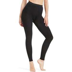 NURCOM Medical Compression Pantyhose for Women & Men, 15-20 mmHg Graduated Support Tights, Opaque Footless Waist High Compression Stockings & Leggings for Varicose Veins, Edema, Swelling, Flight, DVT (XX-Large)