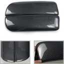 for BMW X5 X6 F15 F16 ABS Carbon Fiber Color Car Interior Center Armrest Box Cover Console Box Storage Box Trim Covers (X5 F15 F85 2014-2018 / X6 F16 F86 2015-2019)