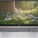 HP Portable 15'' HD Micro-Edge IPS Laptop, Intel N Series Processor Up to 3.68GHz, 4GB DDR4, 128GB SSD Storage, HDMI, Super-Fast 6th Gen WiFi, Windows 11 OS, Dale Silver