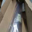 NECAUX Clear PVC Table Cover Protector 36 x 98.5 Inch 1.5mm Thick