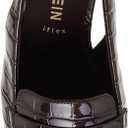 Anne Klein Women's Mona Loafer (5.5, Brown Croc)