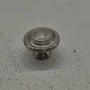 Amerock | Cabinet Knob | Satin Nickel | 1-3/4 inch (44 mm) Diameter | Inspirations | 1 Pack | Drawer Knob | Cabinet Hardware