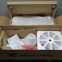 Haiku Smart Ceiling Fan Energy Efficient Cooling for Home, Bedroom, Office, Living Space, and More  16 Lighting Settings with 7 Speed Settings  52 - White