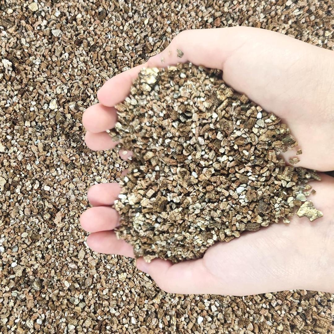 50QT Organic Vermiculite Granules for Plants and Gardening (EXP 09/29/26)