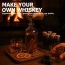 Whiskey Making Kit, Valentine's Day/Father's Day Whiskey Gift Set with 12 Natural Wood Chips & Botanicals, Create Your Own Craft Whiskey Flavors | DIY Whiskey Infusion Kit for Men