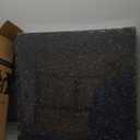 SUPERJARE 0.79'' Extra-Thick Exercise Equipment Mats, 12 Pcs 48 Sq Ft Rubber Top Floor Tiles with High Density EVA Foam, Interlocking Gym Flooring for Home Gym, Workout Mat, Black/Grey