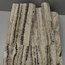 RUG BRANCH 5' x 8' (5'3" x 7'7") Stripes Indoor Area Rug, Grey Black, Contemporary Modern - Living Room, Bedroom, Dining Room, and Kitchen