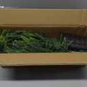 5.8FT Prelit Christmas Tree - Artificial Christmas Tree with Timer Remote for Indoor Holiday Decor - Xmas Tree for Home, Office, Living Room, Kitchen (B-Dark Green)