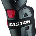 Easton | Hellcat Slowpitch Softball Leg Guards | S/M | Black, S/M | 14" (Knee to Ankle)