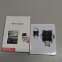 Mini Wireless Carplay Adapter for iPhone - Carplay Wireless Adapter Car Play Bluetooth, Compatible with iPhone iOS 10+, [One-Touch Phone Switching] Black