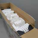 Clear Acrylic Dog Playpen with Door for Puppies & Small Dogs, 8 Panels, White