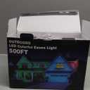 LITSOUL 500FT Permanent Outdoor Lights for House Waterproof, Smart RGB Eave LED Lighting with 16 Million Colors, IP67 Outdoor Strip Lights for Christmas Halloween Holiday Daily Decorations(500FT)