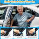CAidRE 7PC Hip Kit, Hip Kit for Seniors Total Hip Replacement Prime, Mobility Aids with Reacher Grabber,Shoe Horn,Sock Aid,Leg Lifter,Shower Brush,Back Scratcher,Car Handle Assist for Surgery Recovery