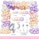 Party Inspo Reach Four The Stars Birthday Decorations, Outer Space 4th Birthday Decorations Girl, Space Astronaut Planet Party Supplies Backdrop Balloon Banner Tablecloth Crown for 4 Year Old Girl