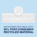 Bona Multi-Surface Floor Cleaning Pads - 18 Refills - Heavy-Duty, Disposable, Microfiber Pads for Easy Floor Cleaning