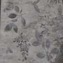 GaliGali Peel and Stick Wallpaper, Grey Floral Wall Paper, Self-Adhesive Wallpaper Peel and Stick Removable Vinyl Waterproof Contact Paper for Home Decor, 17.3" x 393 ", No.5198-10
