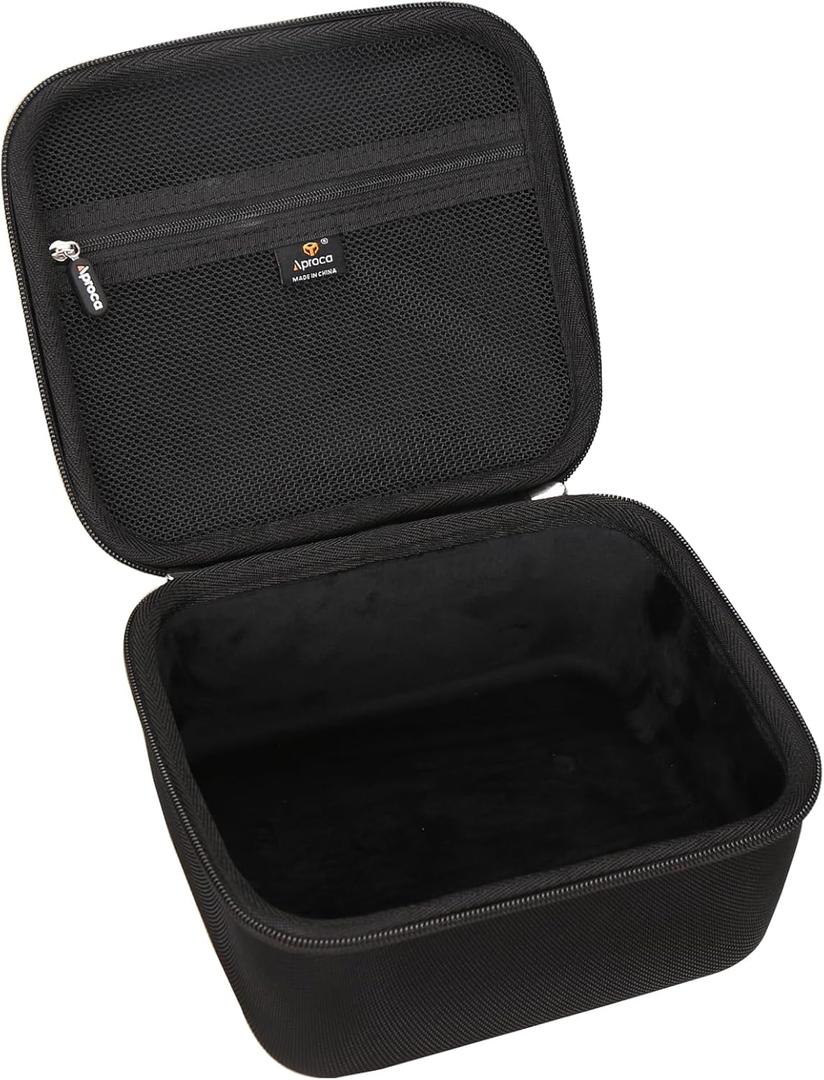 Aproca Projector Case Compatible with Mini Projector 1080P Full HD Supported Video Projector, Portable Storage Bag for Projector Accessories