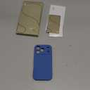 Magnetic for iPhone 17 Pro Case, Compatible with MagSafe, [Full Camera Protection][Screen Protector] Silicone Shockproof Protective Phone Case for iPhone 17 Pro 6.3", Lake Blue